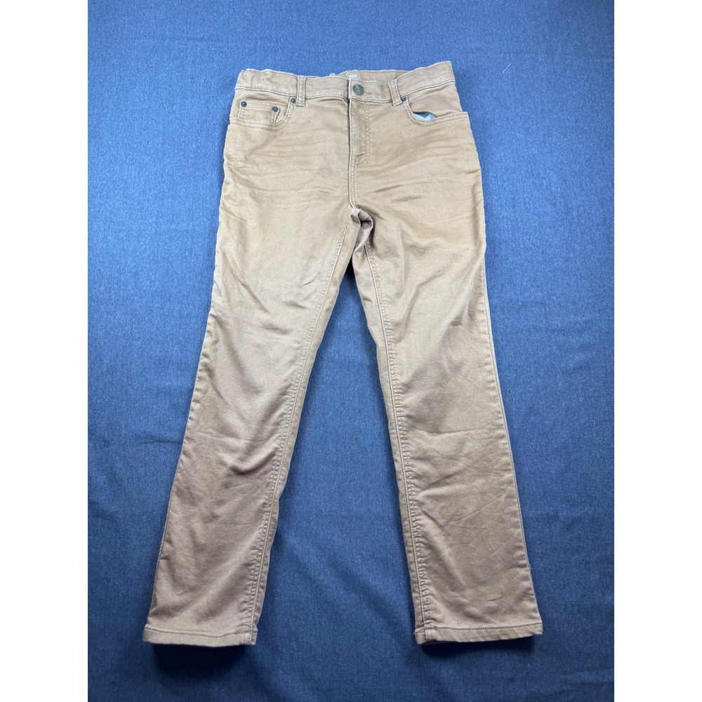 Wonder Nation Slim Pants Boys Comfort Stretch Casual Everyday Khaki‎ Size 12